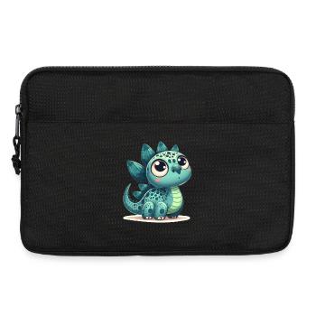Stegosaurus Baby Dino Babydino Dinobaby Gift - Laptop bag 13" - black - Front