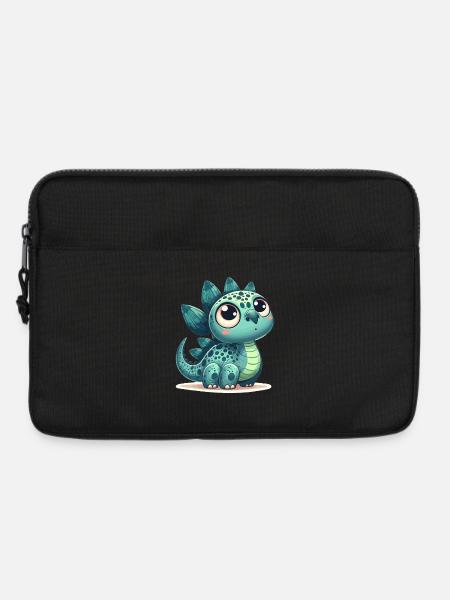 Stegosaurus Baby Dino Babydino Dinobaby Geschenk - Laptoptasche 13" - Schwarz