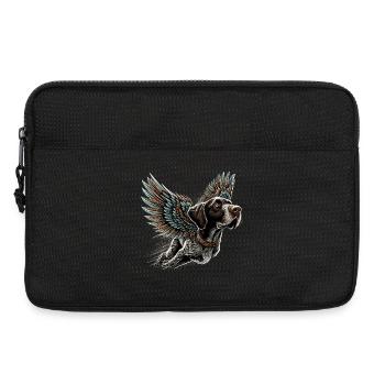 Super Hund Deutsch Drahthaar DD Pointer Geschenk - Laptoptasche 13" - Schwarz - Vorne