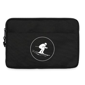 Slope in the blood - Laptop bag 13" - black - Front