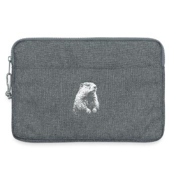 Gardien de la nature - Sacoche pour ordinateur portable 13 pouces - gris chiné - Devant