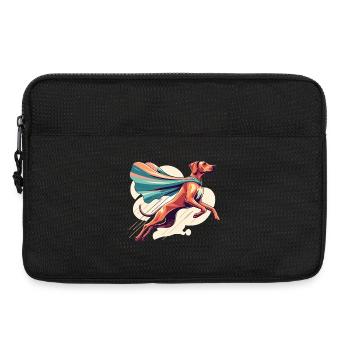 Super Dog Rhodesian Ridgeback RR Ridgie Gift - Laptop bag 13" - black - Front