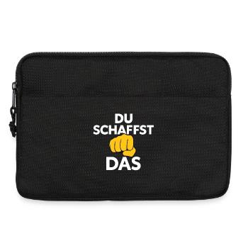 Vous pouvez le faire – Motif du Poing - Sacoche pour ordinateur portable 13 pouces - noir - Devant