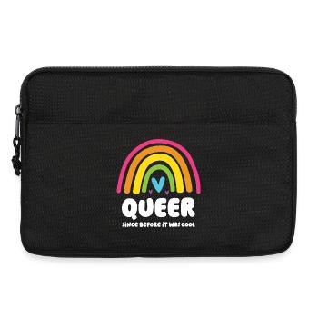 LGBT Pride Month - Queer. Schon vorher war es cool - Laptoptasche 13" - Schwarz - Vorne