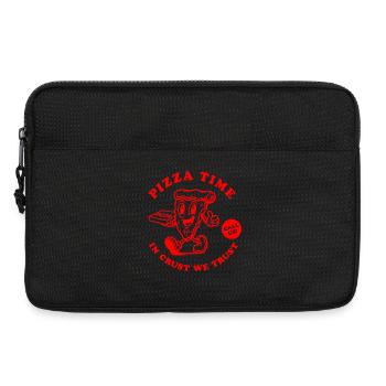 L’heure de la pizza en croûte en laquelle nous avons confiance - Sacoche pour ordinateur portable 13 pouces - noir - Devant