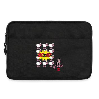 The black sheep strikes again - Laptop bag 13" - black - Front