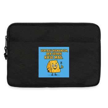 vertrau niemand - Laptoptasche 13" - Schwarz - Vorne