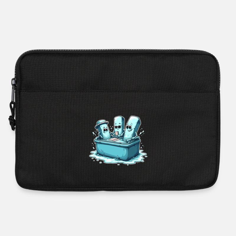 Icecube Lolly Pool Party Design - Laptoptasche 13" - Schwarz