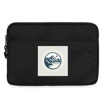 thun niesen Berge Luft zum atmen - Laptoptasche 13" - Schwarz - Vorne