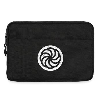 Armenian Eternity Sign in a White Circle - Laptop bag 13" - black - Front
