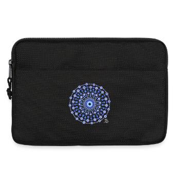 Mandala Schutz - Laptoptasche 13" - Schwarz - Vorne