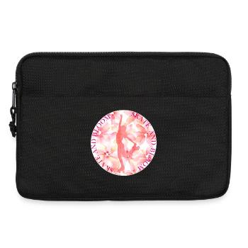 SKATE AND BLOOM - Laptoptasche 13" - Schwarz - Vorne