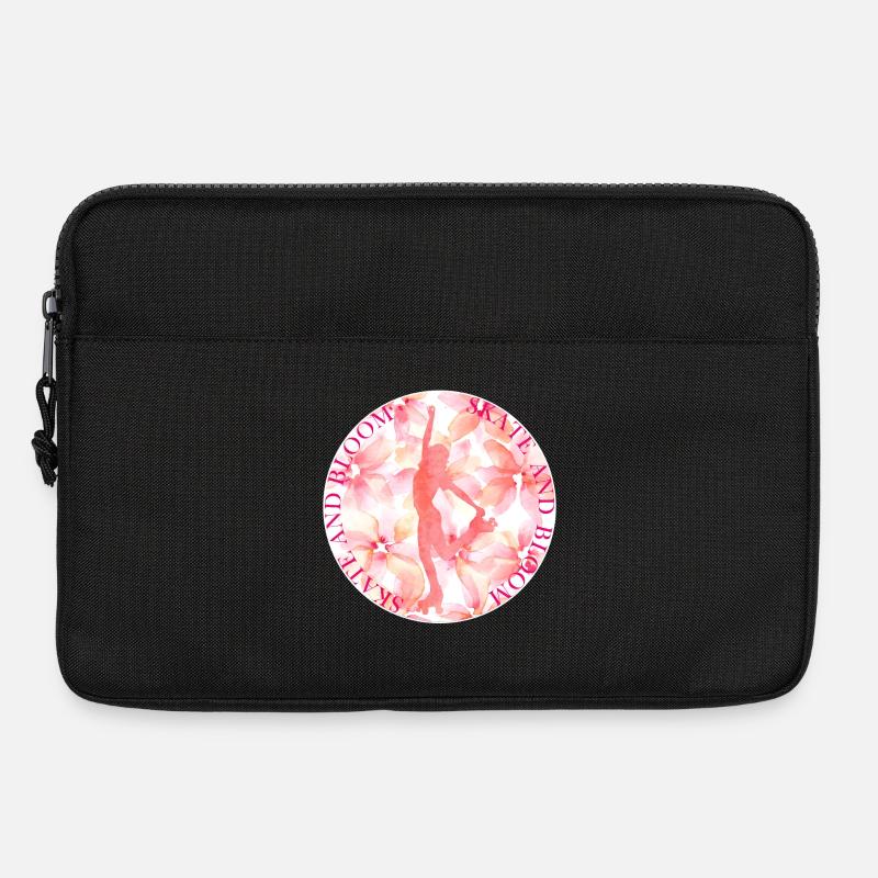 SKATE AND BLOOM - Laptoptasche 13" - Schwarz