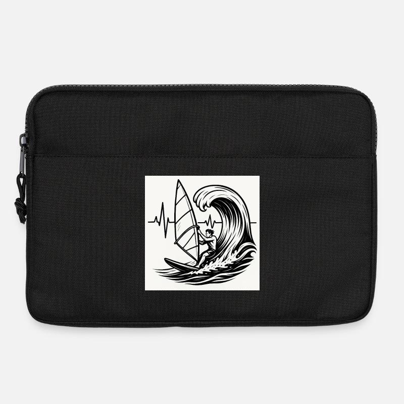 Surfer - Laptoptasche 13" - Schwarz