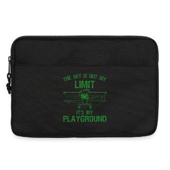 Sky is Not My Limit Playground Tee - Laptop bag 13" - black - Front
