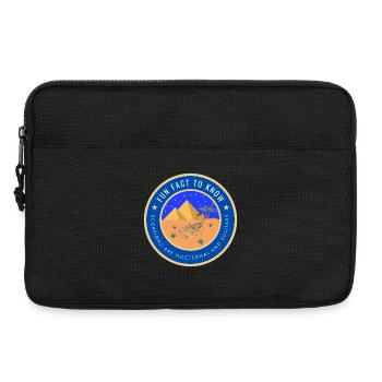 Desert Night Scorpion Fact - Laptop bag 13" - black - Front