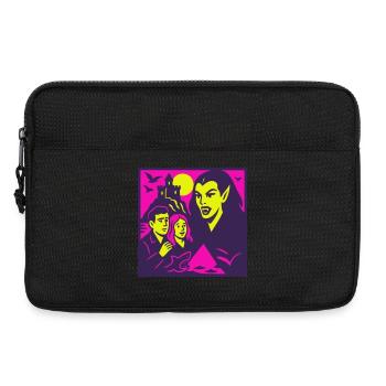 Grusel Nostalgie - Laptoptasche 13" - Schwarz - Vorne