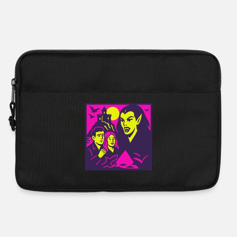 Grusel Nostalgie - Laptoptasche 13" - Schwarz