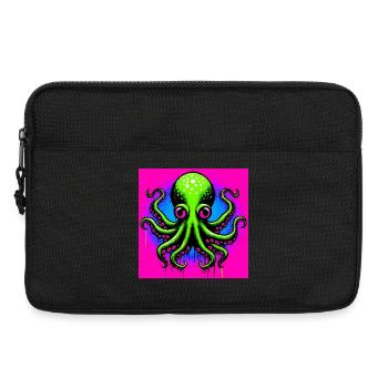 Krake - Laptoptasche 13" - Schwarz - Vorne