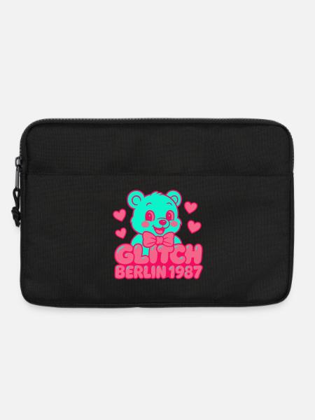 Glitch Berlin Supercute - Laptoptasche 13" - Schwarz