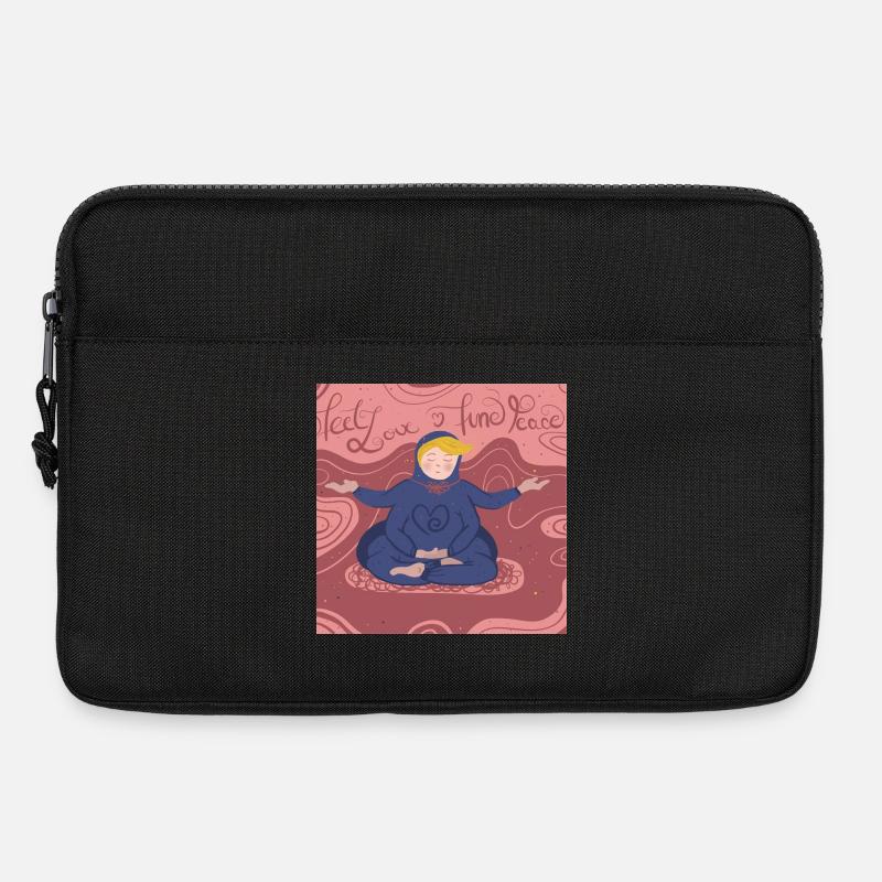 Feel love - Laptop bag 13" - black