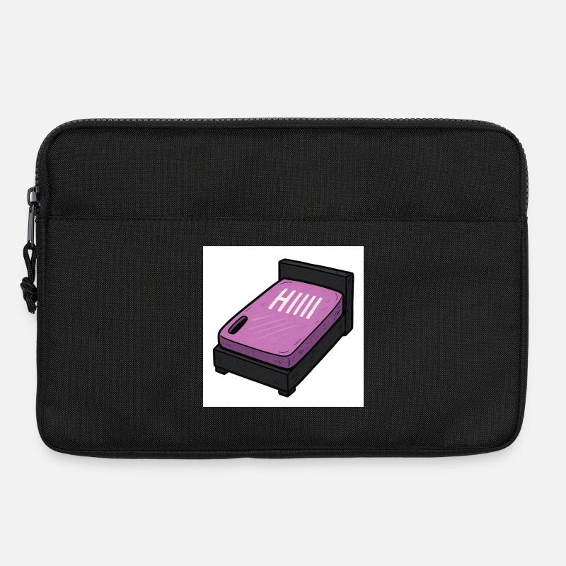 Kurzzeit-Alarm mit Schlafmodus - Laptoptasche 13" - Schwarz