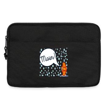 HAMBURG MOIN FRANZBRÖTCHEN - Laptoptasche 13" - Schwarz - Vorne