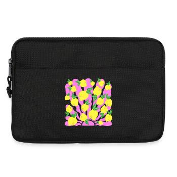 SUN ITALIAN LEMONS ITALY - Laptop bag 13" - black - Front