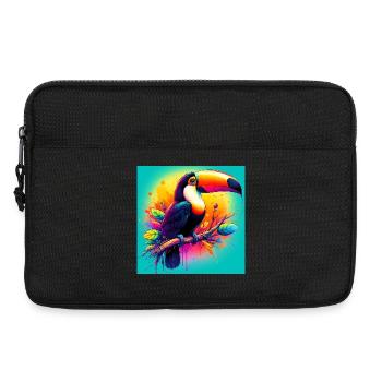 toucan - Sacoche pour ordinateur portable 13 pouces - noir - Devant