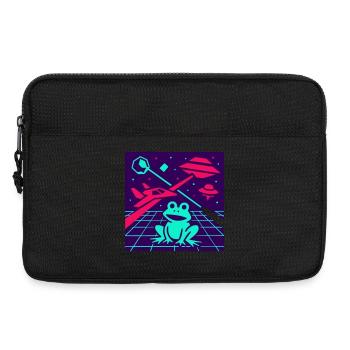 Space Frog - Laptoptasche 13" - Schwarz - Vorne