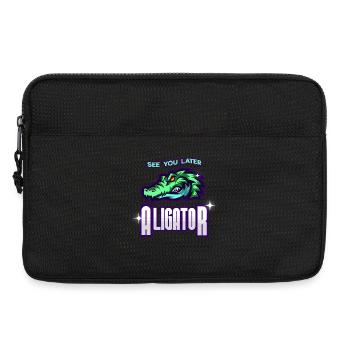 See You Later Aligator - Laptoptasche 13" - Schwarz - Vorne