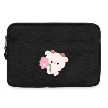 Romantic Cow - Laptop bag 13" - black - Front