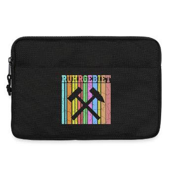 zeche ruhrgebiet - Laptoptasche 13" - Schwarz - Vorne