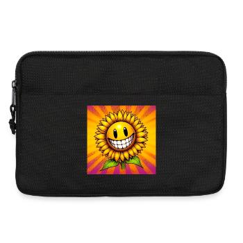 Tournesol - Sacoche pour ordinateur portable 13 pouces - noir - Devant