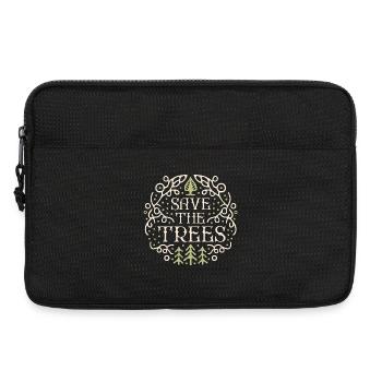 Rettet die Bäume, schützt den Waldschutz - Laptoptasche 13" - Schwarz - Vorne