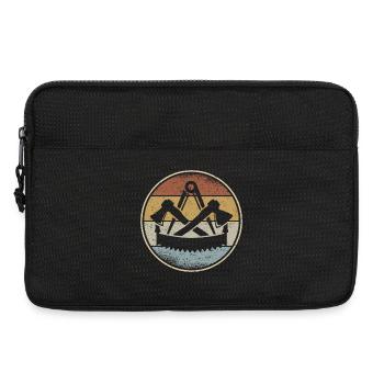 Zimmerer Zunftzeichen Zimmermann Handwerk Zunft - Laptoptasche 13" - Schwarz - Vorne