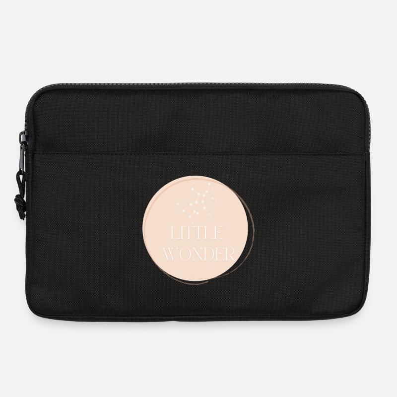 Sternbild mit Kindername - Laptoptasche 13" - Schwarz