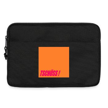 ABSCHIEDSSPRÜCHE TSCHÜSS - Laptoptasche 13" - Schwarz - Vorne