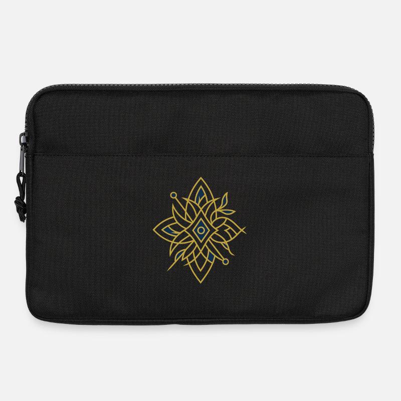 Avi Collection – Elite Geometry Emblem - Laptoptasche 13" - Schwarz