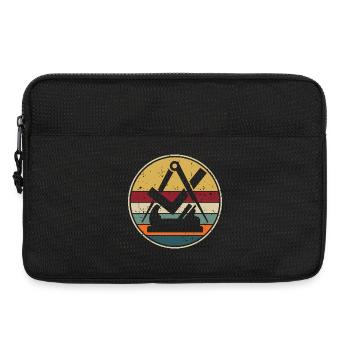 Carpenter Carpenter Guild Sign Craft Guild - Laptop bag 13" - black - Front