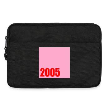 GEBURTSJAHR 2005 - Laptoptasche 13" - Schwarz - Vorne