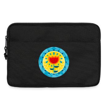 POP FLOWER - Sacoche pour ordinateur portable 13 pouces - noir - Devant
