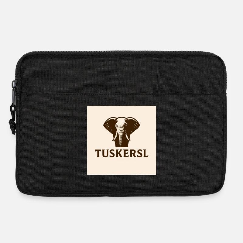 Stoßzähne - Laptoptasche 13" - Schwarz