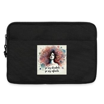 Infinita von Neus - Laptoptasche 13" - Schwarz - Vorne