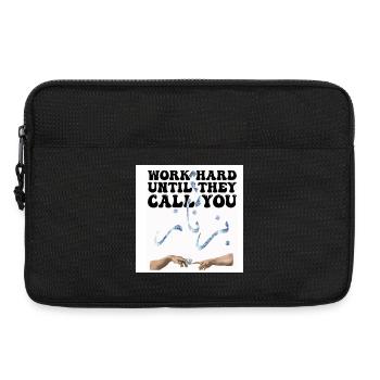 Motivation Arbeit Geld - Laptoptasche 13" - Schwarz - Vorne