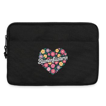 Blumenflüsterin floristin - Laptoptasche 13" - Schwarz - Vorne