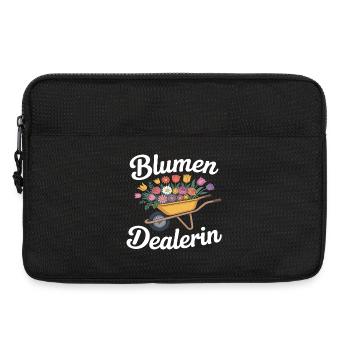 Blumendealerin - Laptoptasche 13" - Schwarz - Vorne