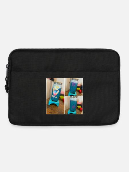 Glitzerbecher - Laptoptasche 13" - Schwarz
