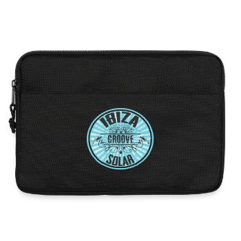 Conception du logo solaire ibiza Groove - Sacoche pour ordinateur portable 13 pouces - noir - Devant