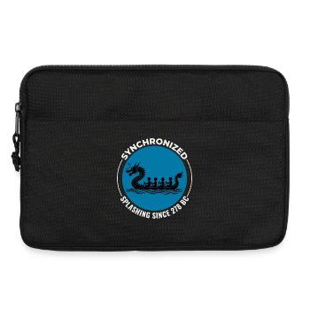 Synchronisiertes Paddeldesign - Laptoptasche 13" - Schwarz - Vorne